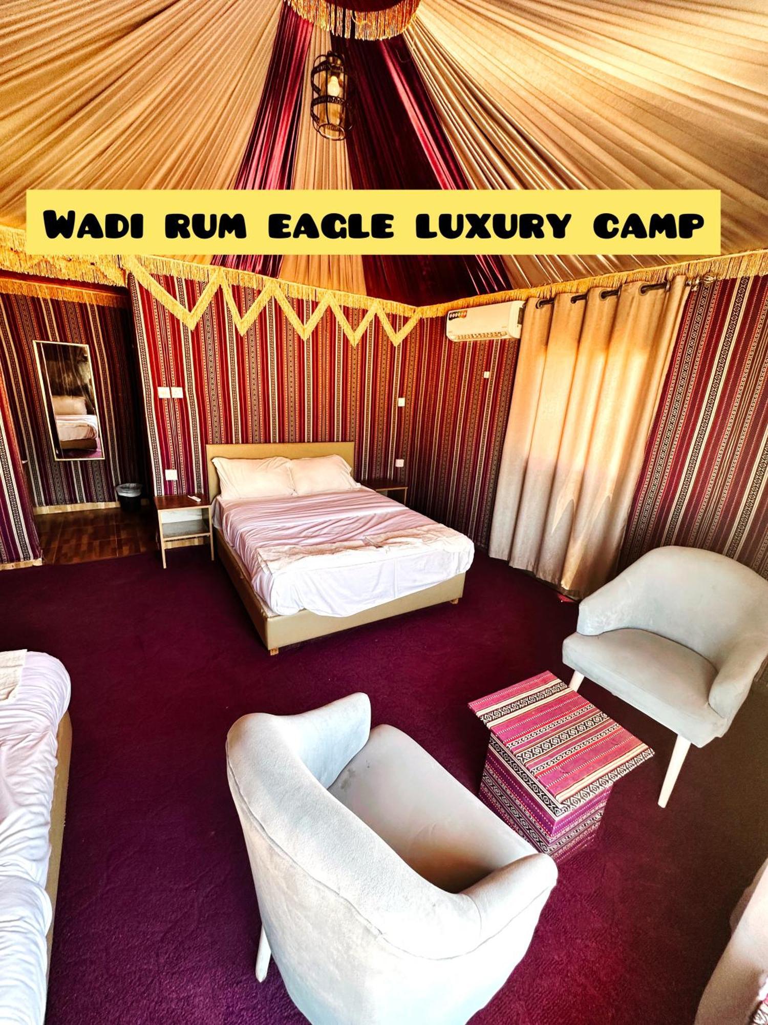 Wadi Rum Eagle Luxury Camp Hotel Ngoại thất bức ảnh